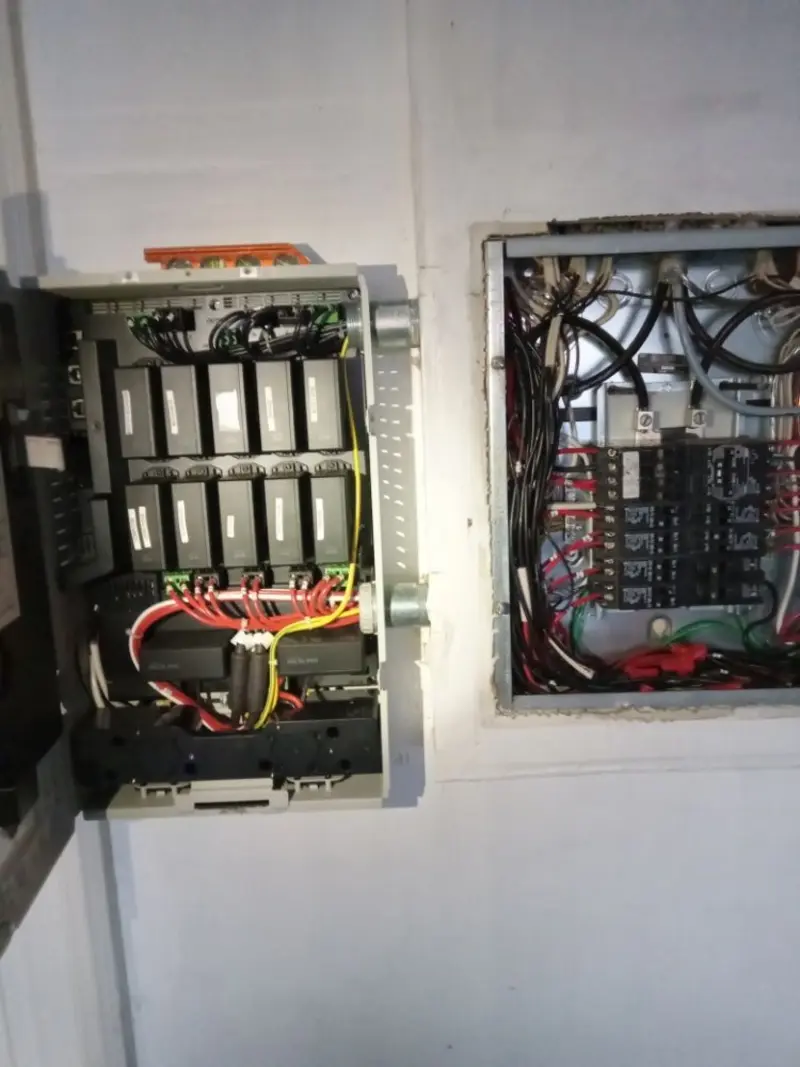 Electrical panel upgrade completed for Commercial Electrician Services in Springtown